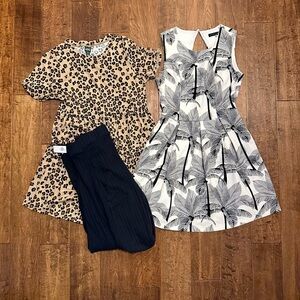Dress and Maxi Skirt Lot - Size Extra Small XS and Small Like New and NWT